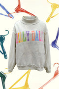 Dilly Dally Mock Neck Pullover