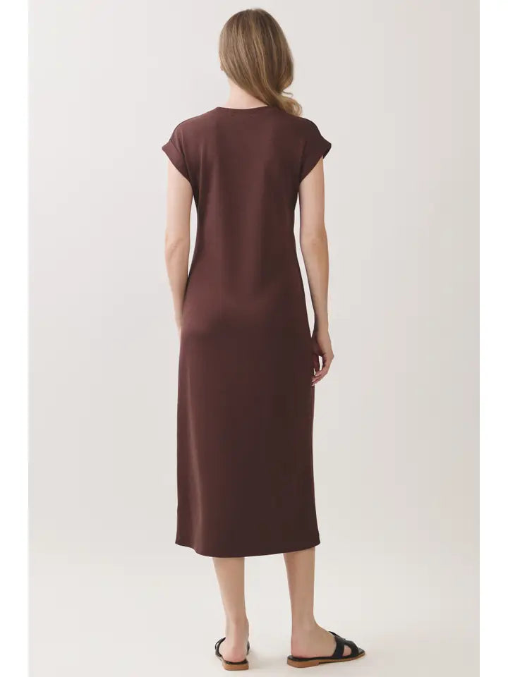 Drop Shoulder Slim Fit Dress