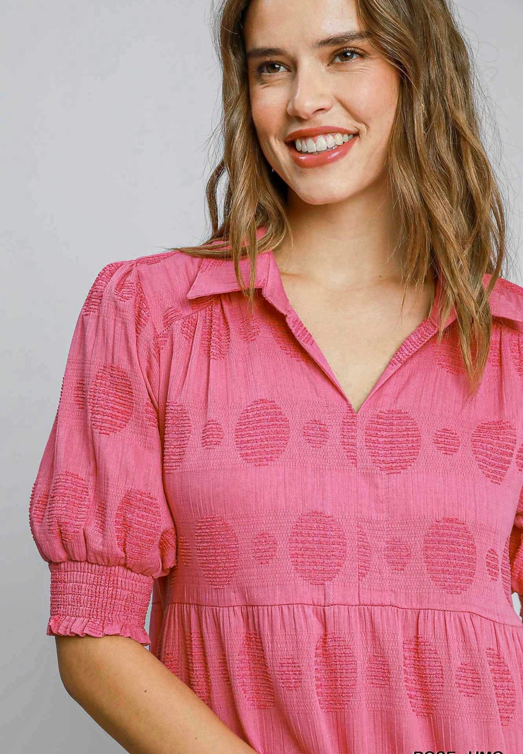 Blossom Dot Tiered Dress