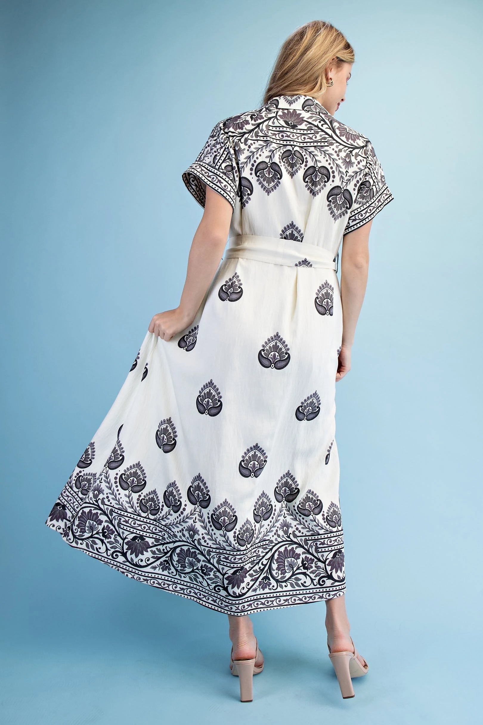 Peacock Garden Dress