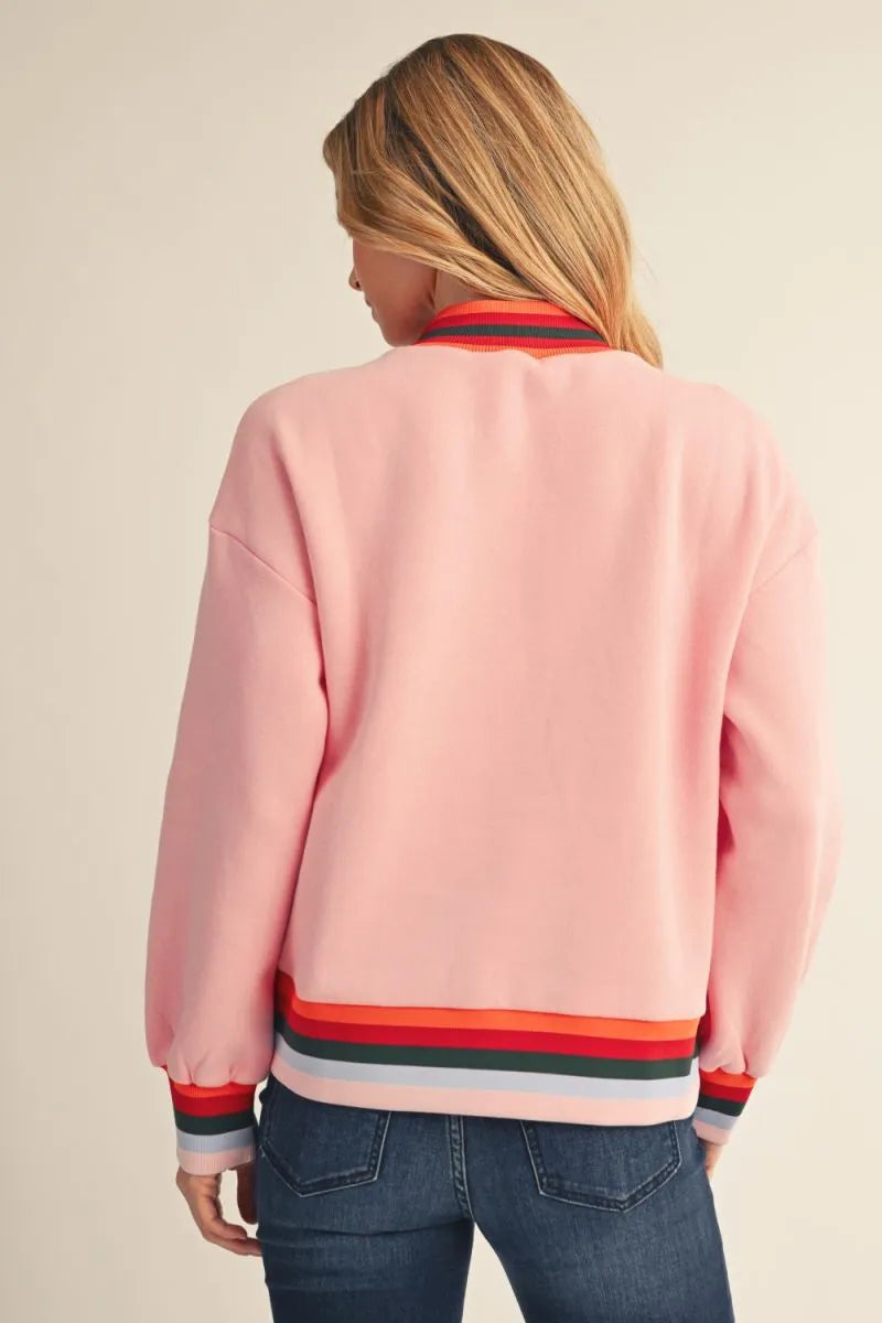 Merry Everything Mock Neck Pullover