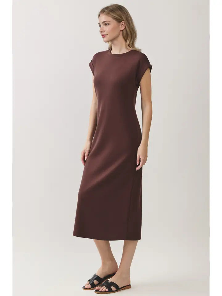 Drop Shoulder Slim Fit Dress