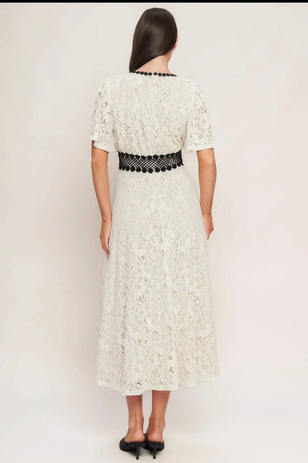 Ivory Lace Dress