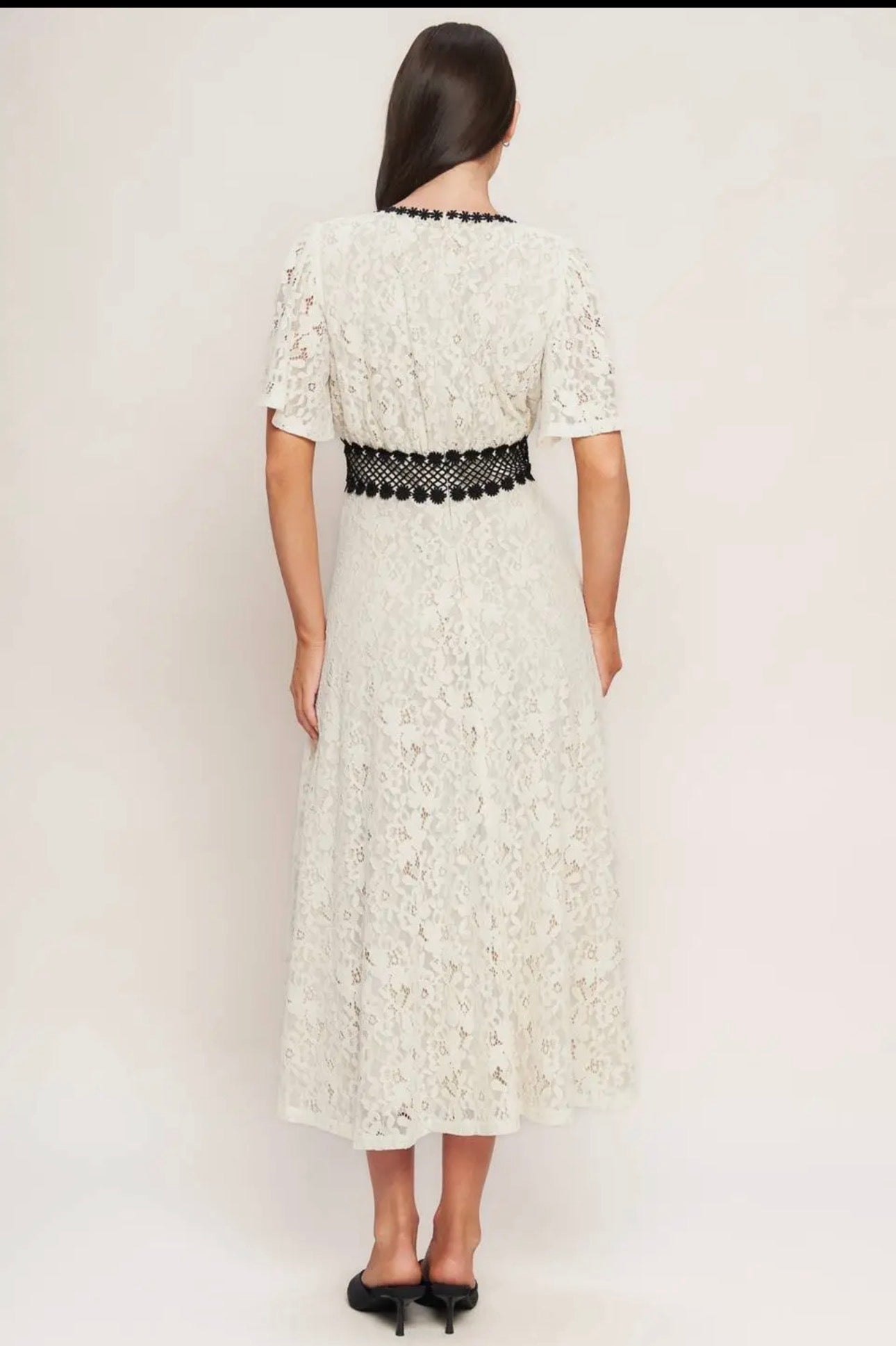 Ivory Lace Dress