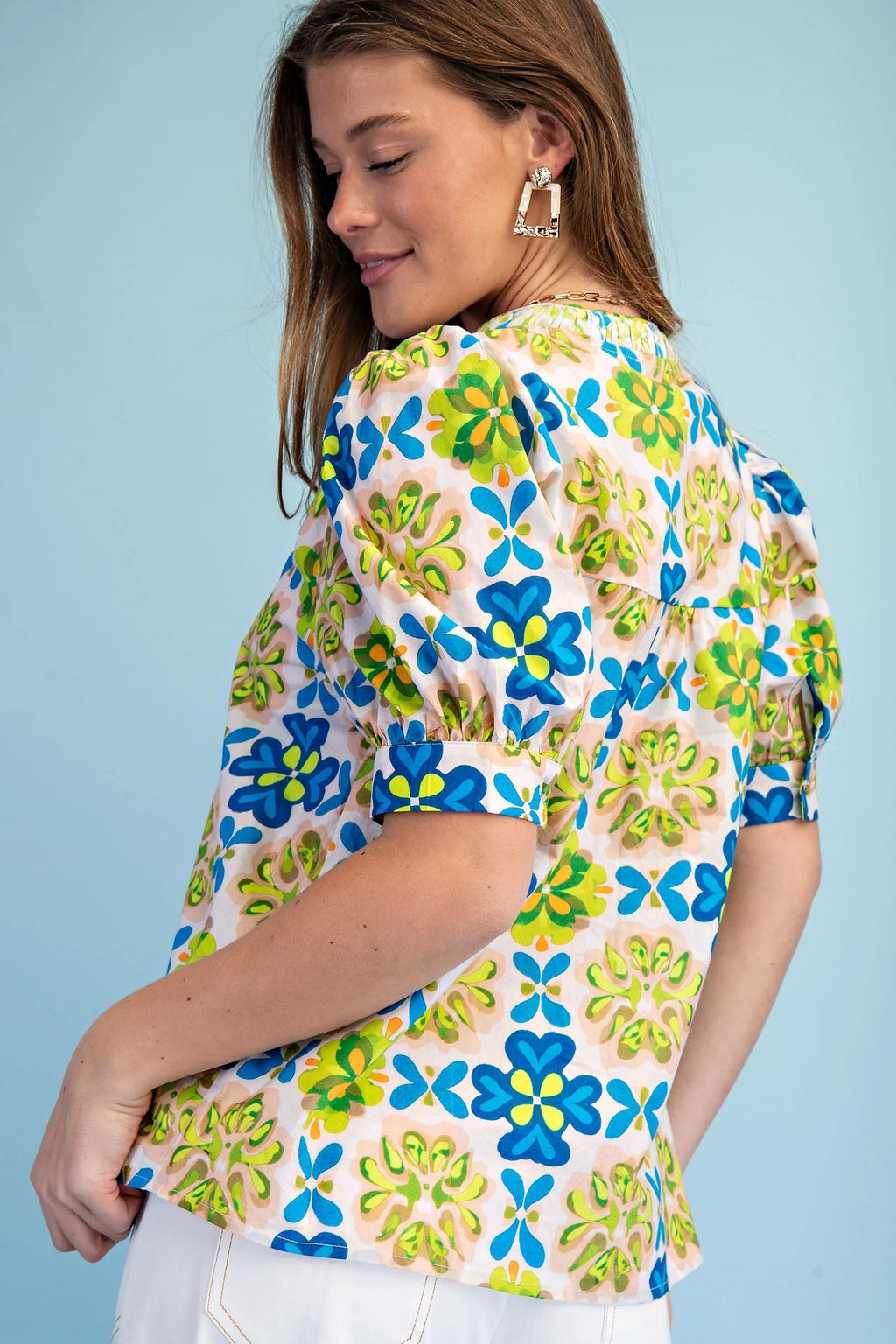 The Stella Floral Top