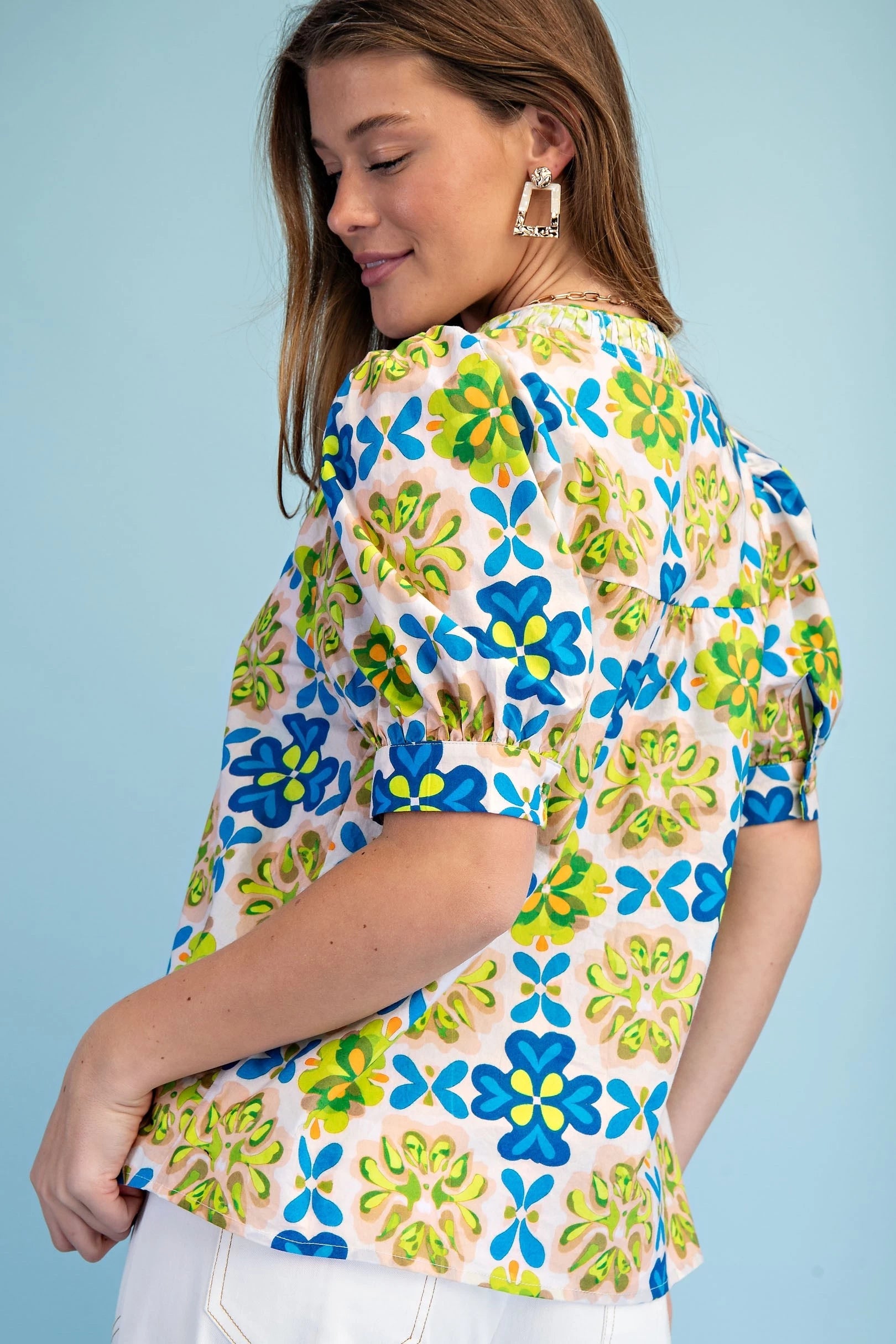The Stella Floral Top