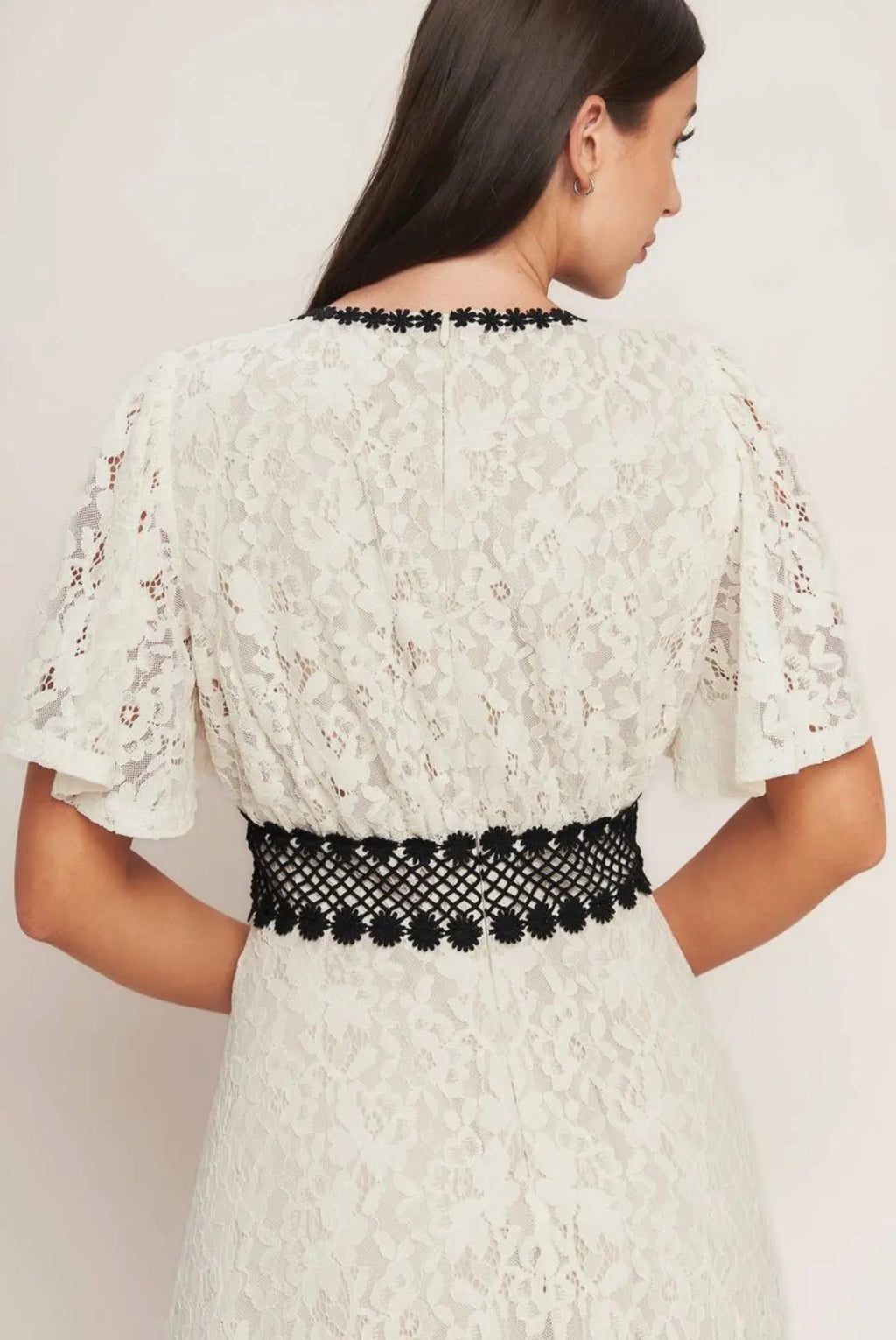 Ivory Lace Dress