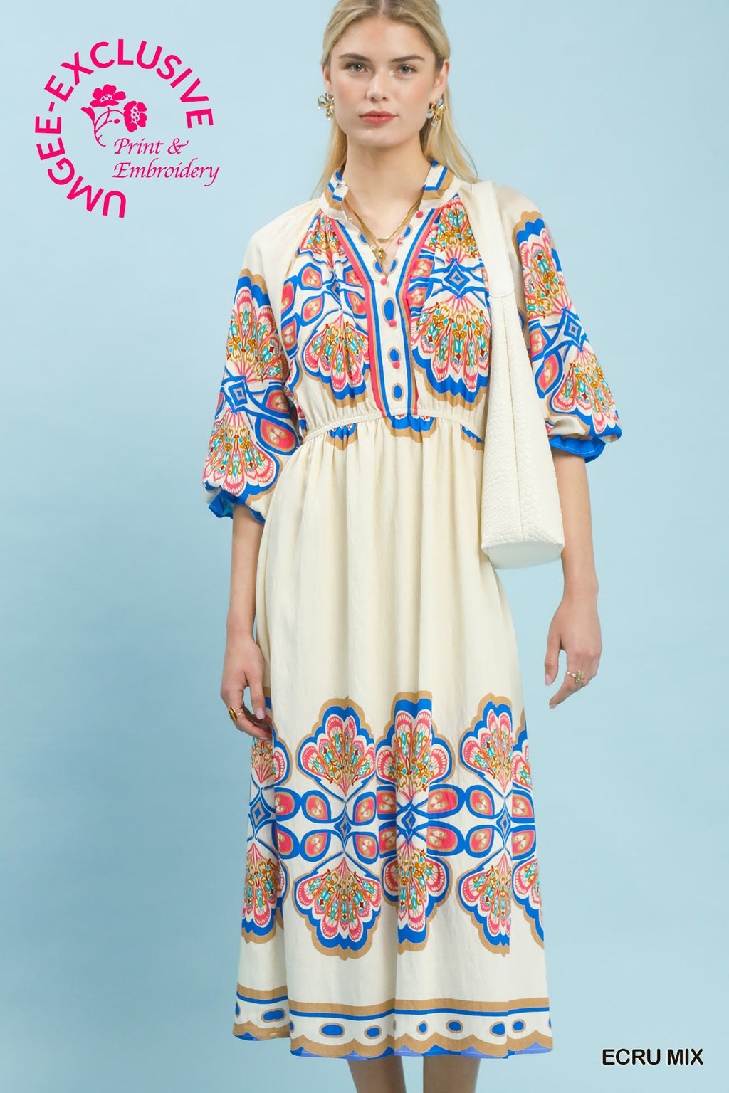 Boho Mosaic Midi