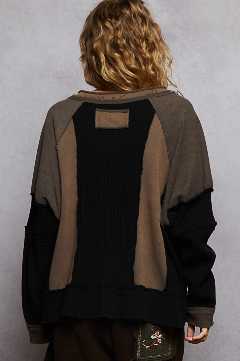 Shadow Patch Sweatshirt