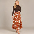 Polka Dot Pumpkin Skirt