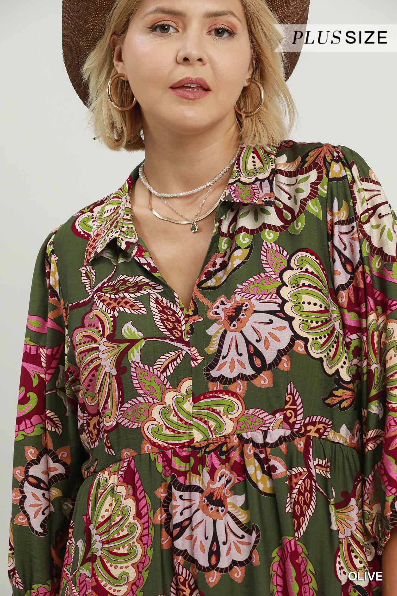 Color Me Beautiful Midi Dress