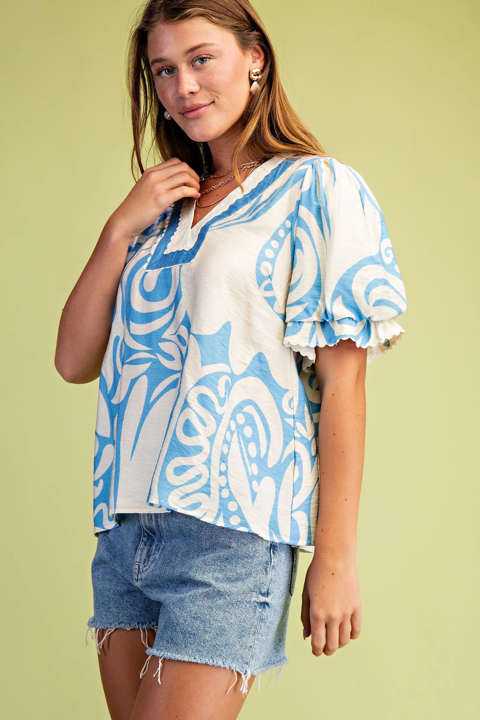Blueberry Swirl Top