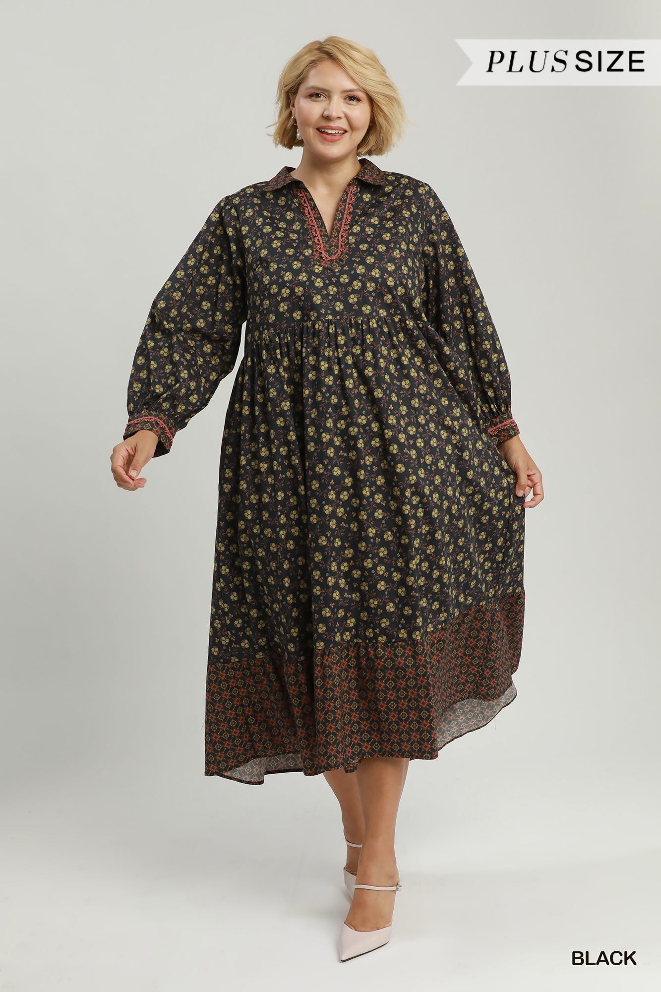 Curvy Meadow After Midnight Dress