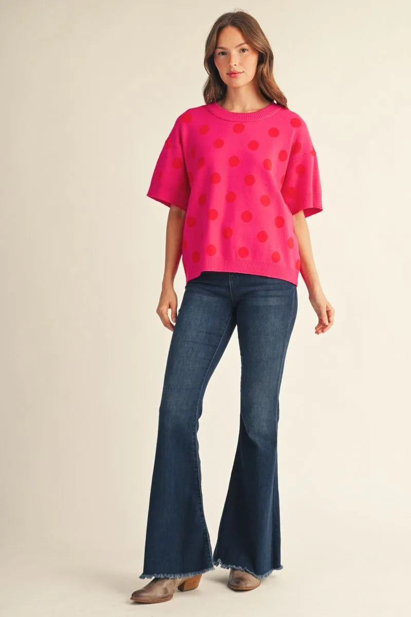 Dainty Dots Sweater