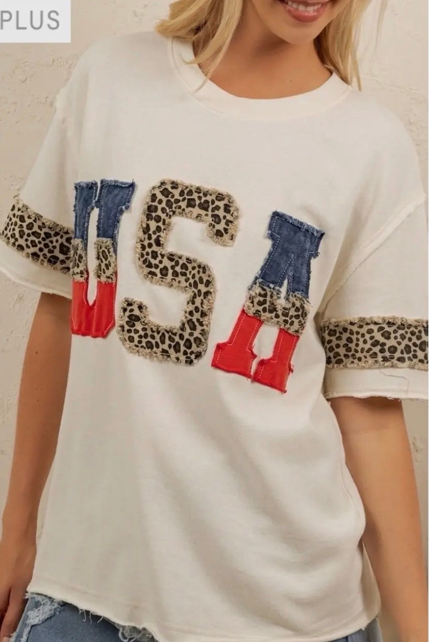 Wild USA Patch Tee