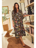 Bohemian Floral Maxi Dress