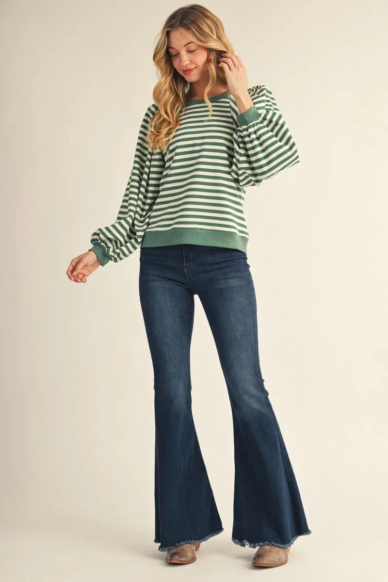 Sweet on Stripes Top