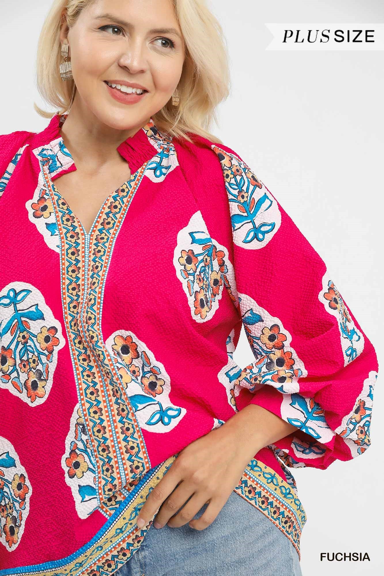Wildflower Medallion Top