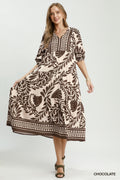 Cafe Mocha Midi Dress