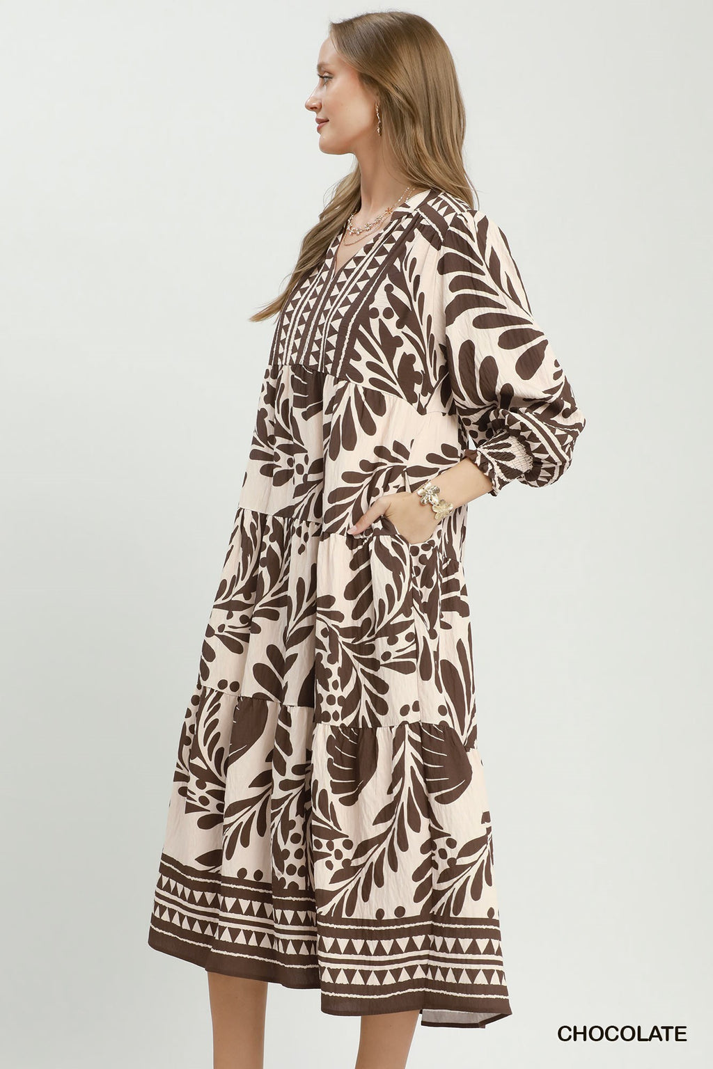 Cafe Mocha Midi Dress