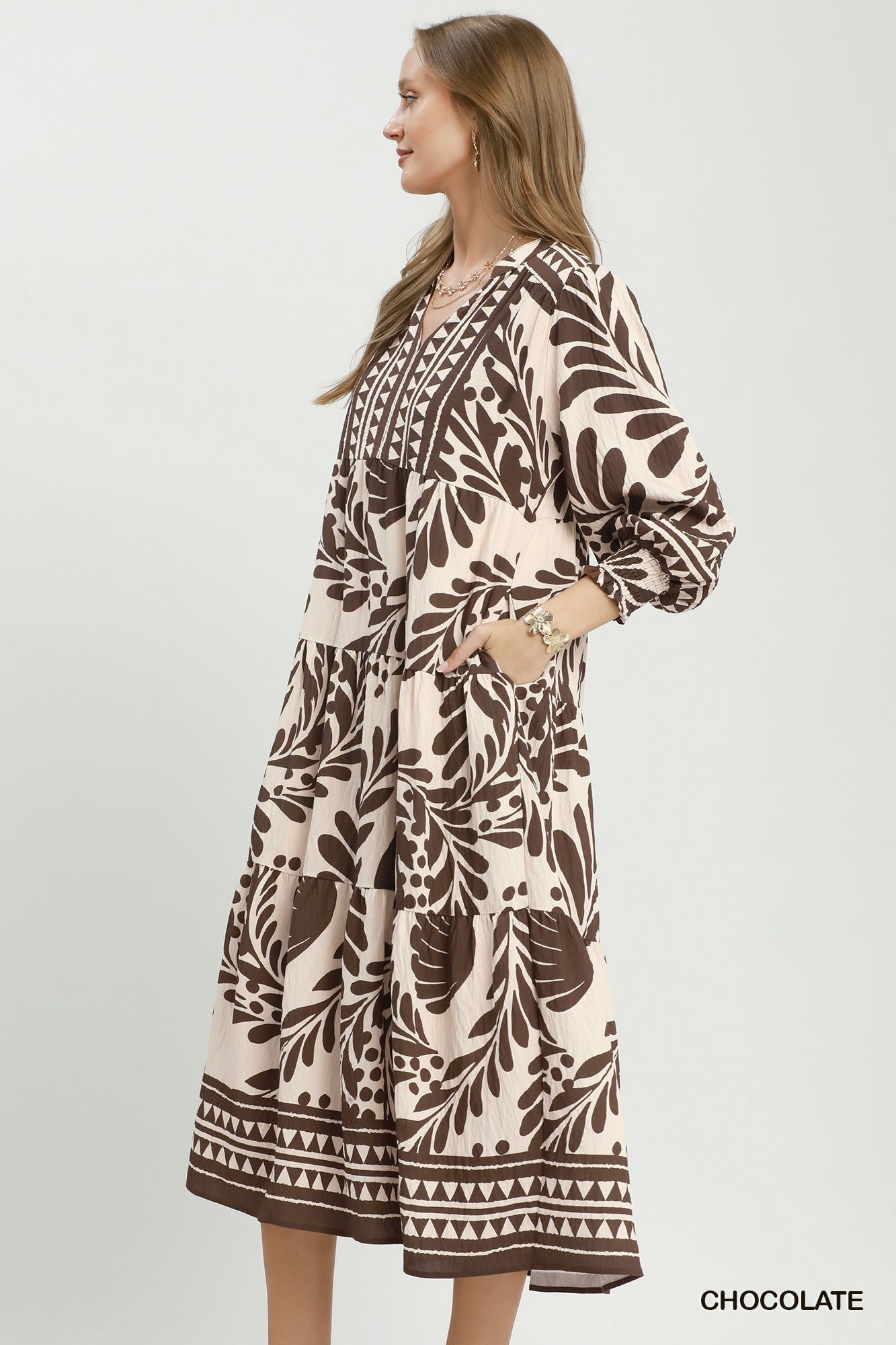 Cafe Mocha Midi Dress