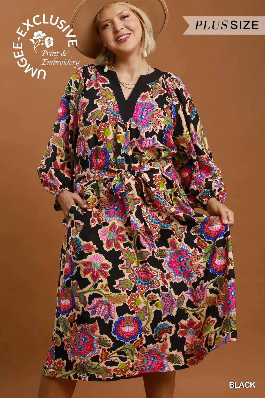Curvy Wild Harvest Dress