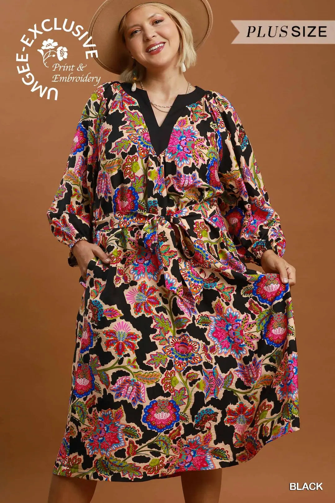Curvy Wild Harvest Dress