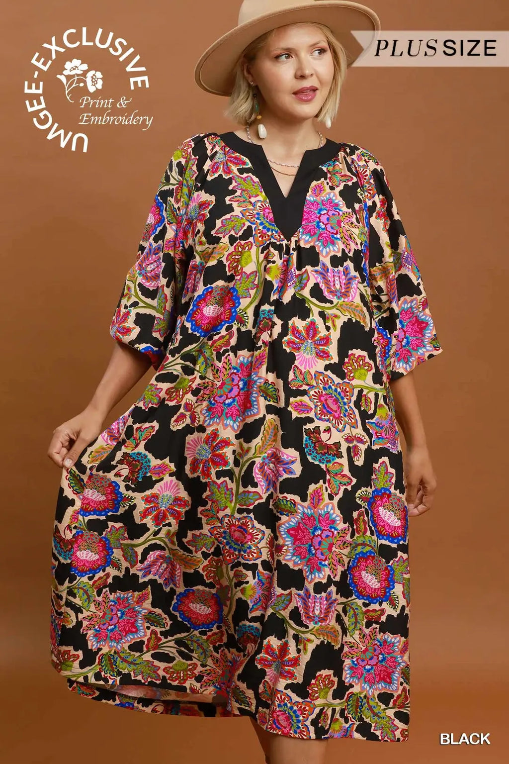 Curvy Wild Harvest Dress