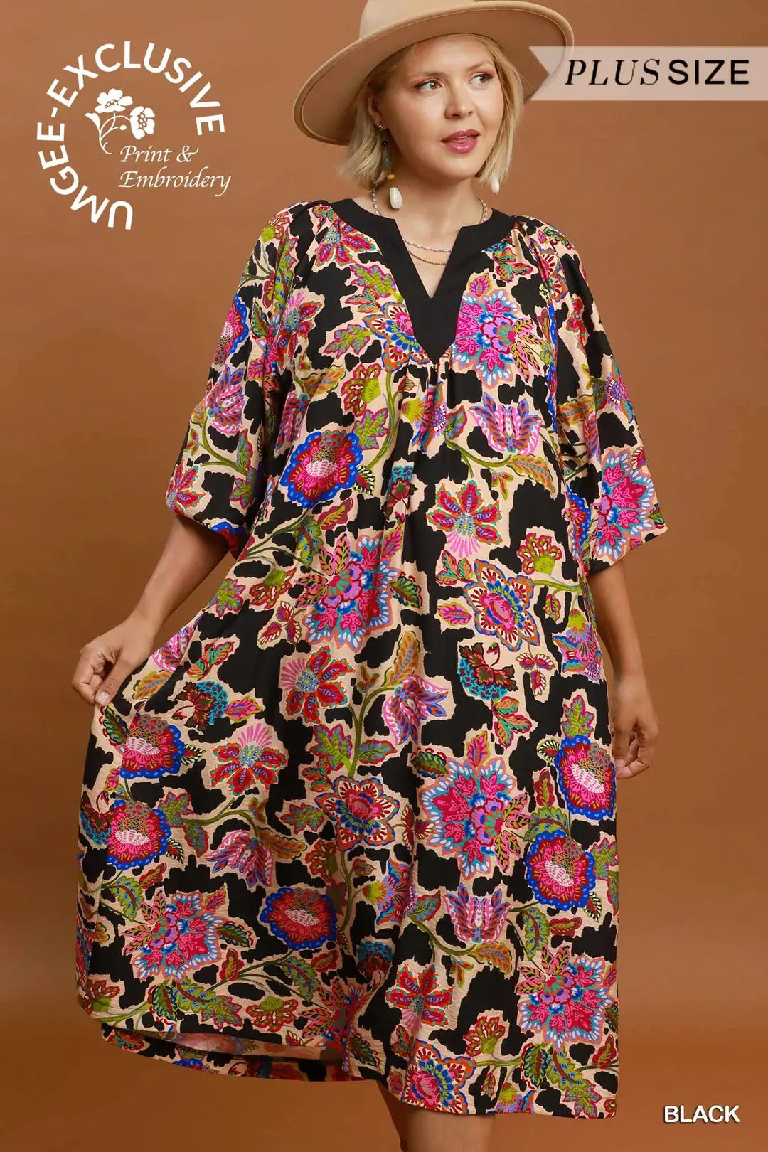 Curvy Wild Harvest Dress