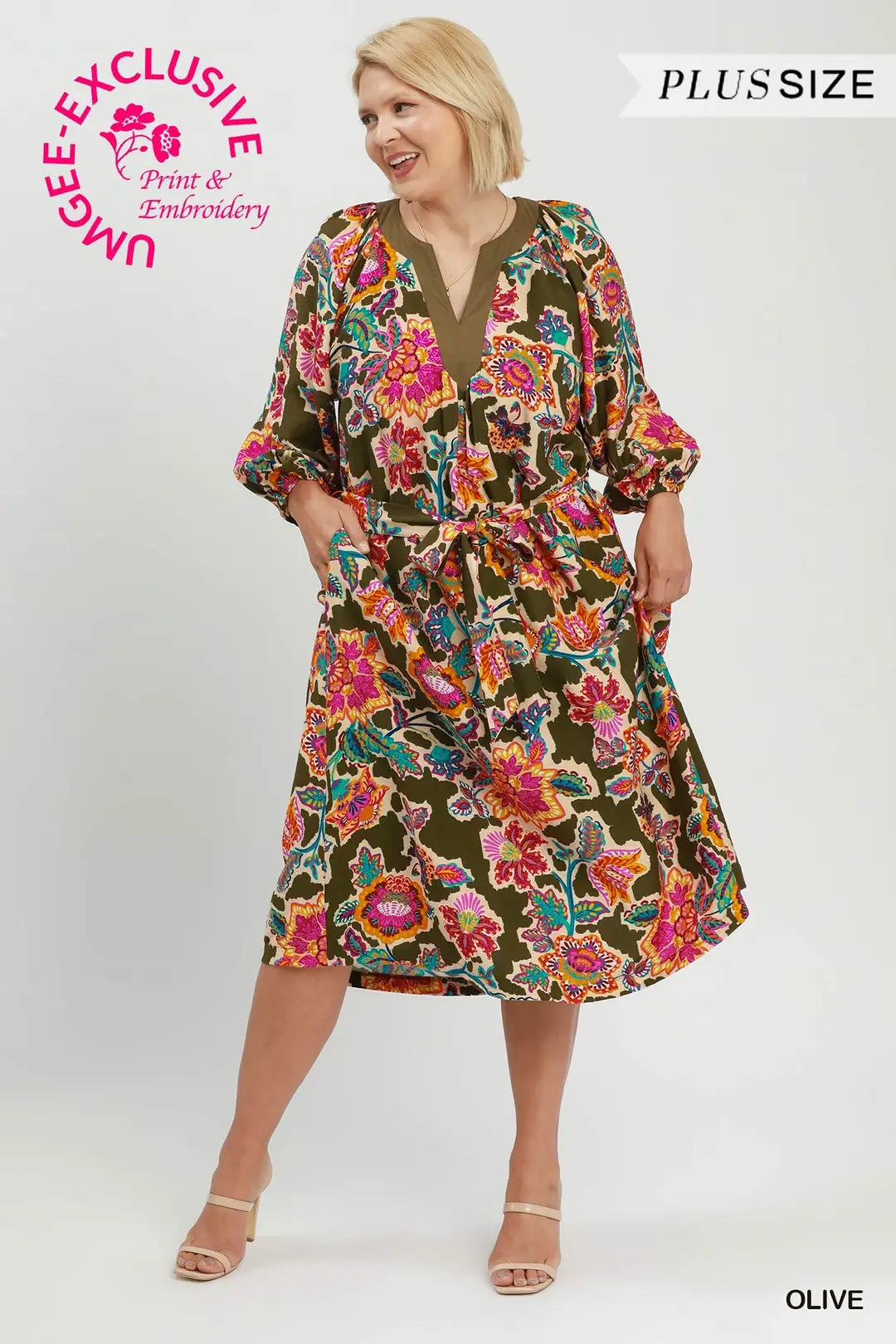 Curvy Wild Harvest Dress