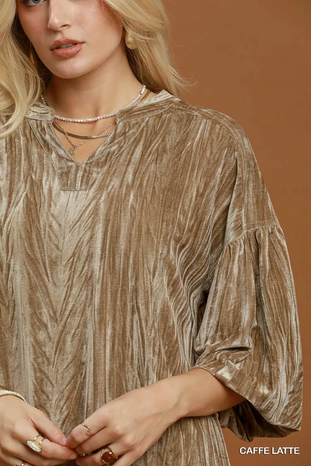 Crushed Velvet Top