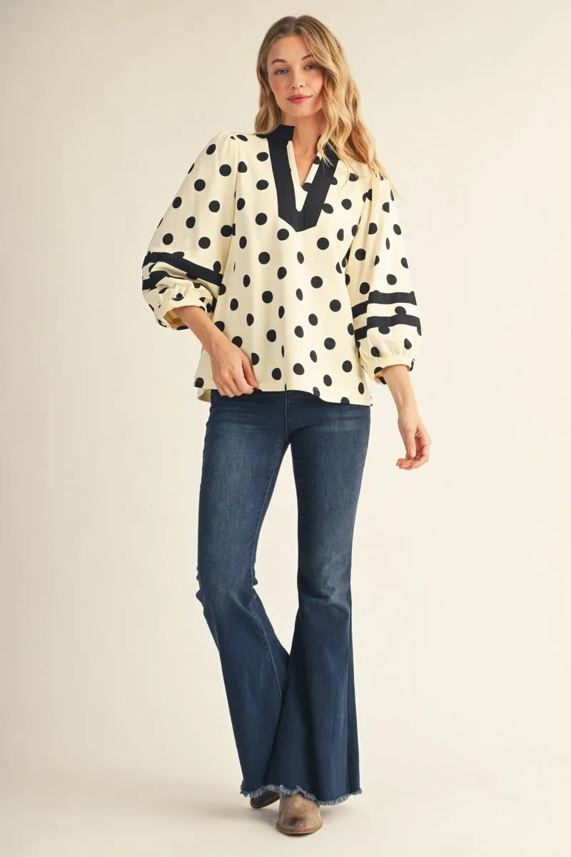 Polka Dot Darlin Top