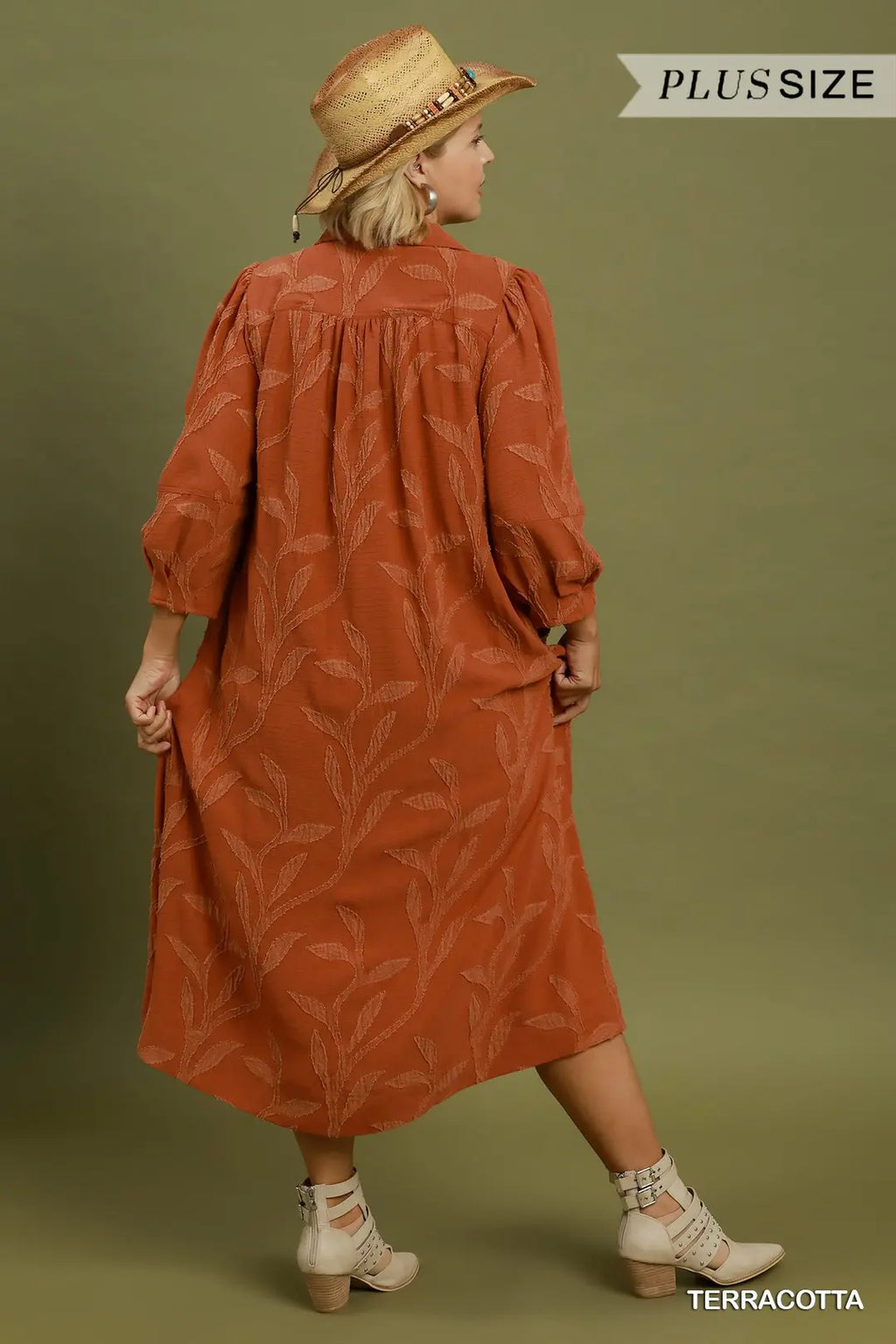 Curvy Fall-time Feels Dress