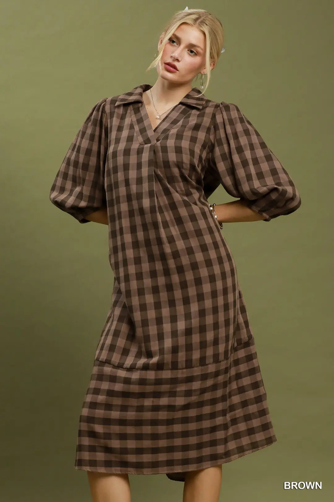 Plaid Tidings Dress