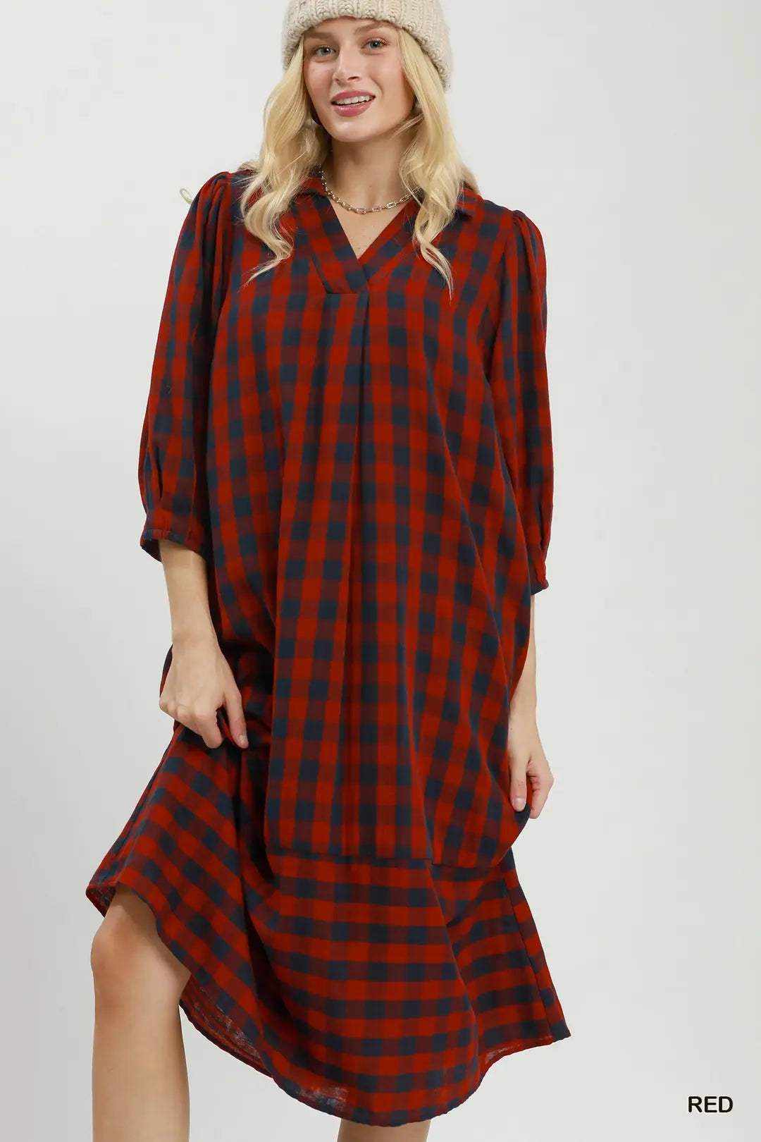 Plaid Tidings Dress