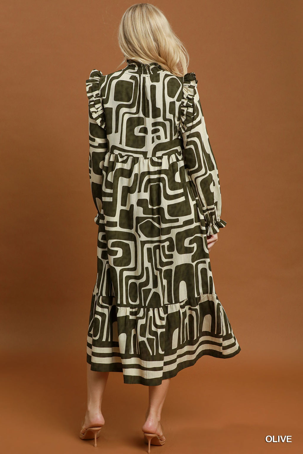 The Uptown Olive Dress