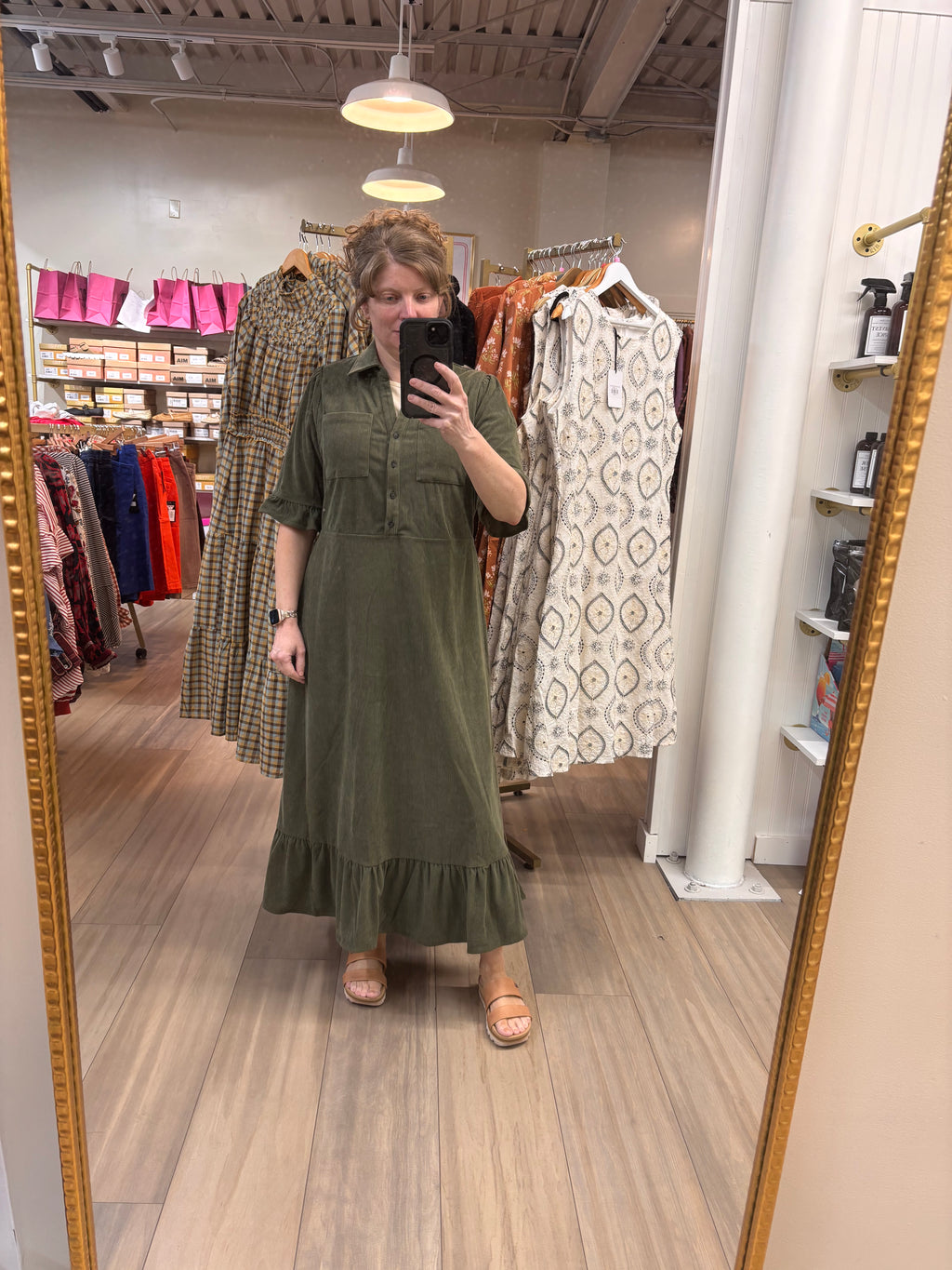 Evergreen Days Dress