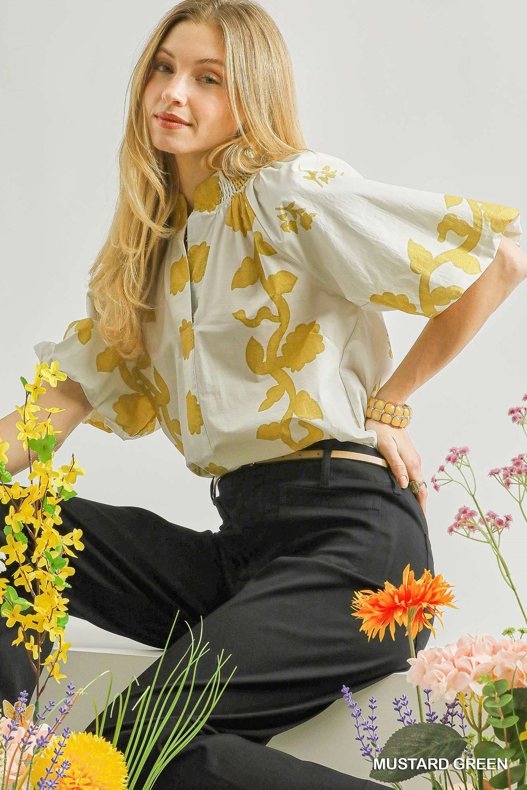 Floral Luxe Blouse