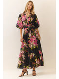 Midnight Floral Dress