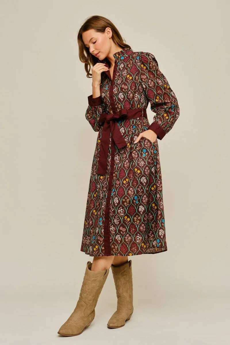 The Hilary Medallion Dress