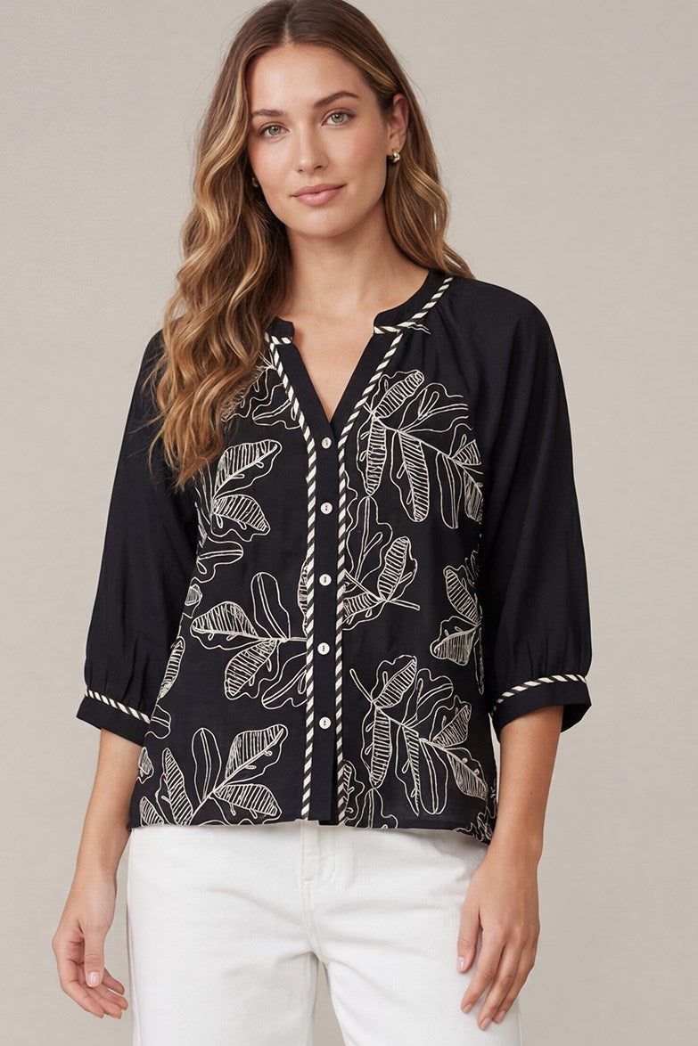 Blossom Stitch Blouse