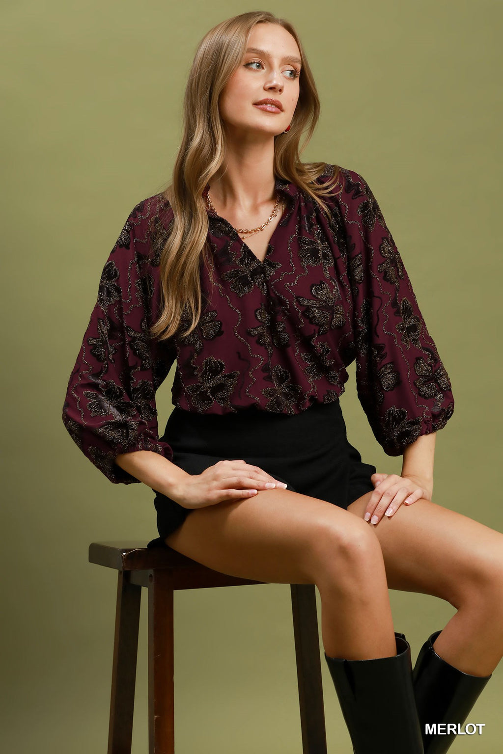 Velvet Vineyard Top