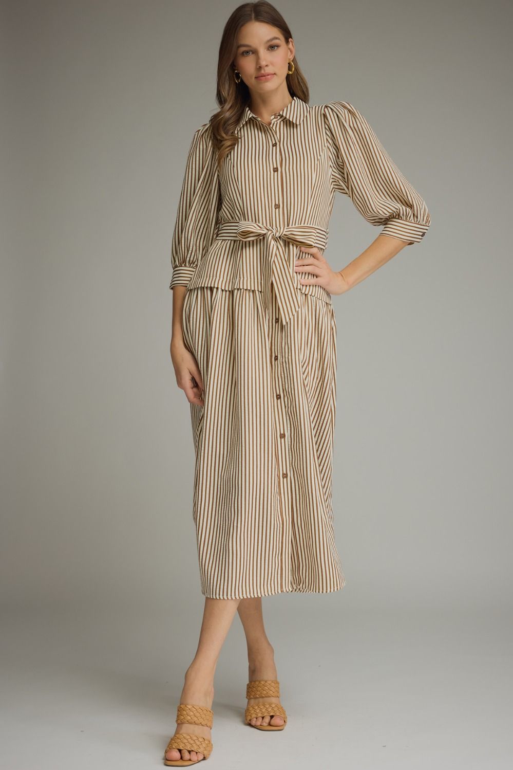 Autumn Avenue Midi Dress