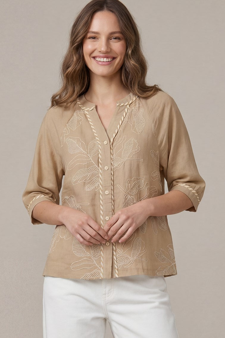 Blossom Stitch Blouse
