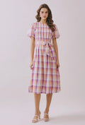 Gingham in All its Glory Midi