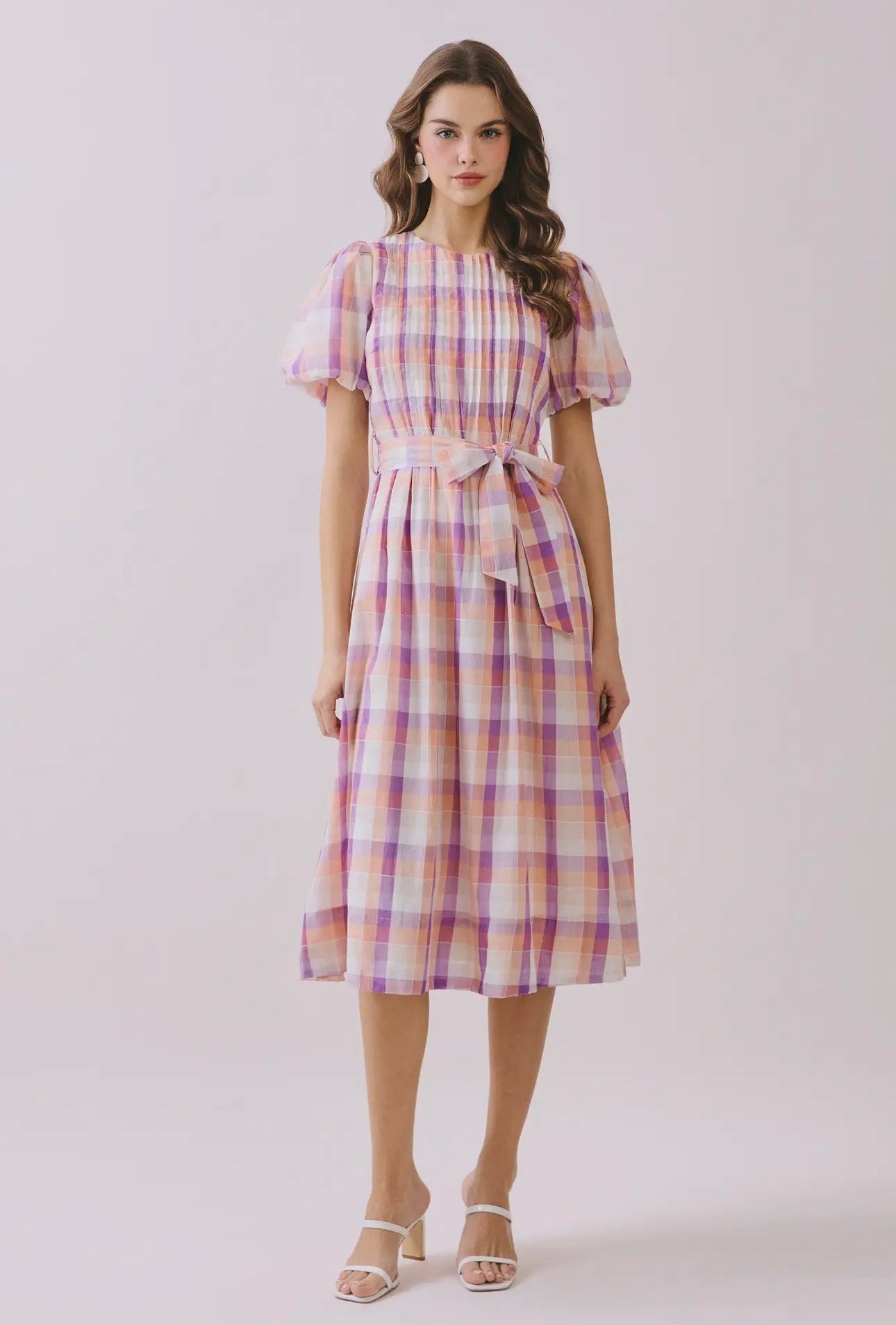 Gingham in All its Glory Midi