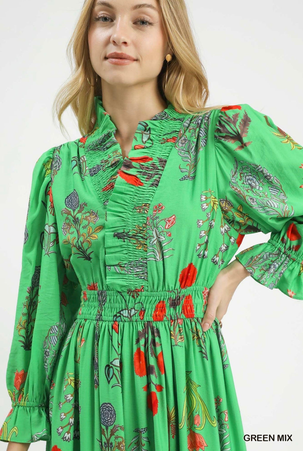 Secret Garden Midi Dress