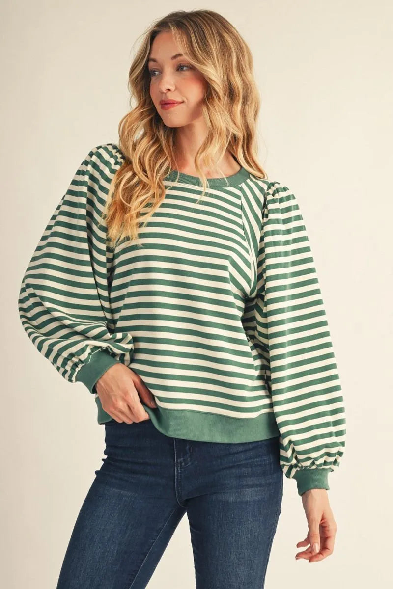 Sweet on Stripes Top