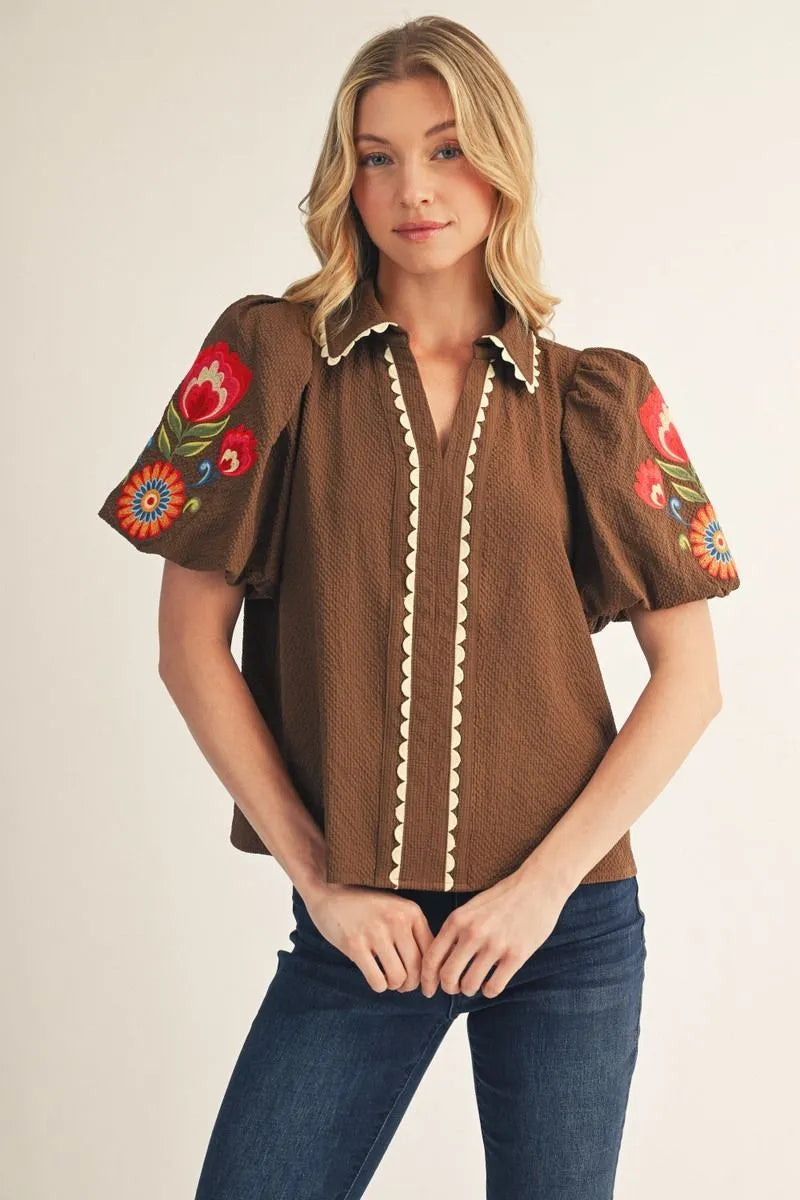 Wildflower Whimsy Top