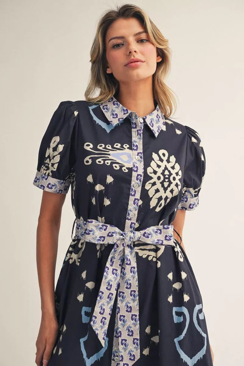 The Indigo Isle Dress